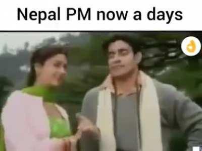 Nepali Pm nowadays.