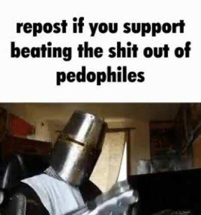 Our holy lord agrees that we should snap the necks of pedos