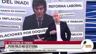 Editorial de Trebuc sobre Milei. Hay gestión o no?