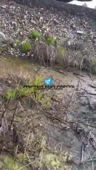 Rocket barrage fired from Lebanon towards the Golan Heights, February 26th