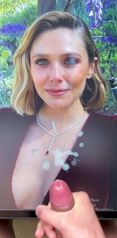 Elizabeth Olsen Cum Tribute