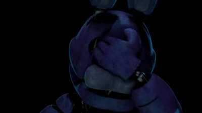 Saw someone bring it up earlier, so I decided to recreate the famous &quot;Bonnie Rips His Head Off™&quot; shot from the FNAF1 trailer.