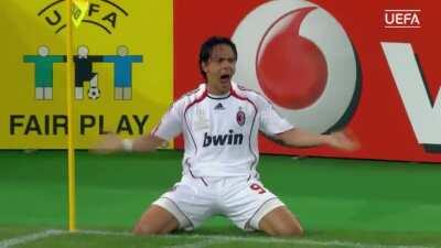 On this day 13 years ago, Inzaghi scored a double in the Champions League final against Liverpool to win AC Milan 7th title, making them the second club to achieve this feat