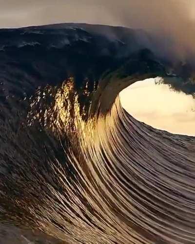 When a wave touches a cloud