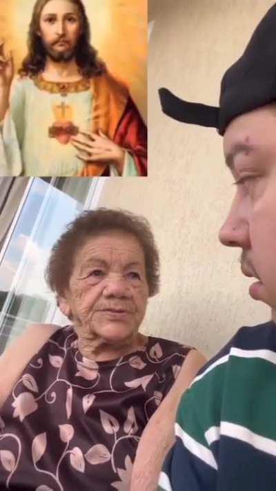 Granny went through a lot in 15 secs