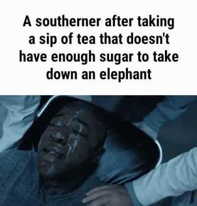 When the sugar has too much Tea