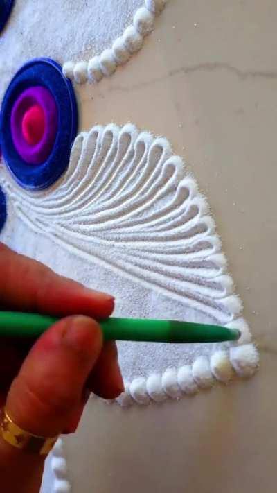 Rangoli Powder Art