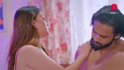 Ruchita Shukla , Shikha Ramya HOT Boobs Lesbian Threesome Kissing Sex Scene In Madhushaala Ep 08 -2 Primeplay