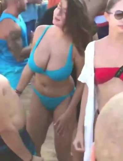 Busty chick spotted