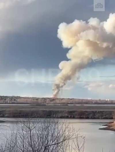 In Russia, the Perm Powder Plant caught fire in Perm. (more details in comment section)