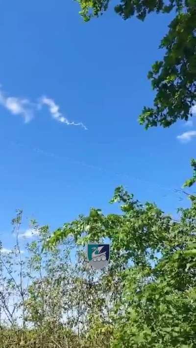 Soldiers from the 36th Marine Brigade anti-aircraft division intercepting a Russian observation drone with FIM-92 Stinger MANPADS in the Kharkiv region, allegedly an Orlan 10. July 13, 2024.