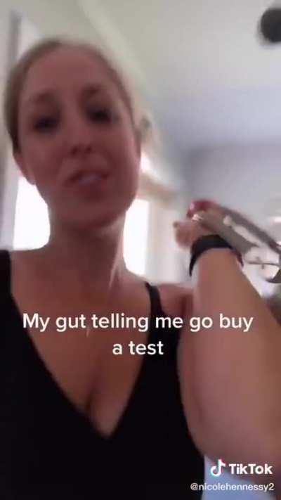 The Cringiest, a mom's TikTok about finding her daughter's pregnancy test