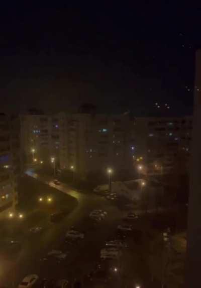 Belgorod, Russia - Numerous explosions in the city on the evening of 18MAR24