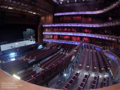 Automated floor transformation at Tobin Center for the Performing Arts