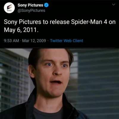 Spider-Man 4 was supposed to be the one to change everything.