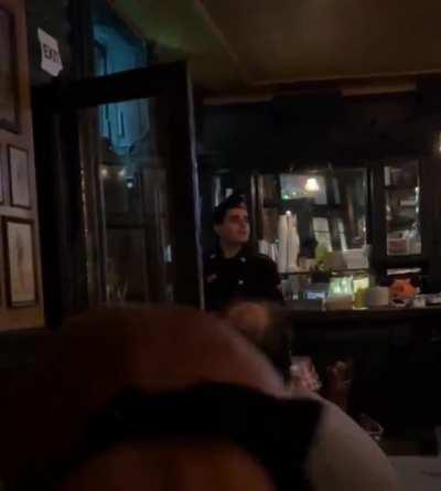 Guy shows up to NYC bar dressed as Nazi