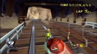 Least infuriating mario kart race