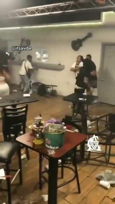 restaurant fight, providence Rhode island