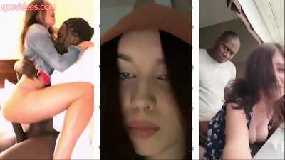 18 Years Old BBC Big Dick Bull Cheating Hotwife Interracial Split Screen Porn Teen Porn GIF by qosvideos