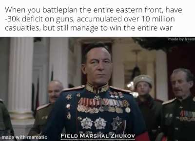 Hold my vodka, i will make stalin look like a strategic genius