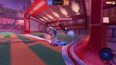 This is rocket league.