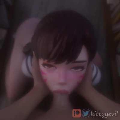 D.va sucking the dps after getting demeched