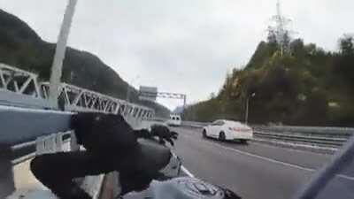 HMFT after I lean on this rail at 90mph