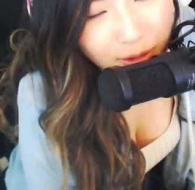 Janet's cleavage