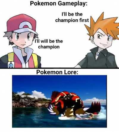 [OC]Pokemon Gameplay vs Lore