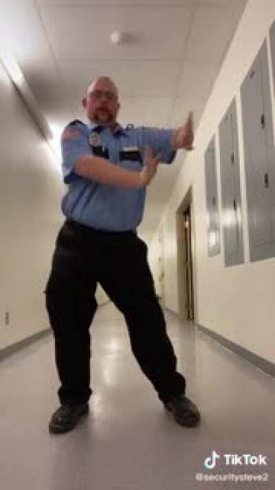 Security Steve here for you and hour bitch.