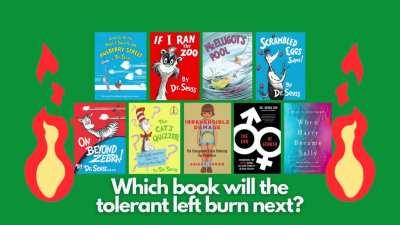 As Dr. Seuss books fall victim to the modern book burning movement, on #ReadAcrossAmericaDay no less, you've got to wonder which author is next. Who do you think it will be?