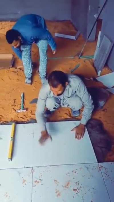 to build a floor.