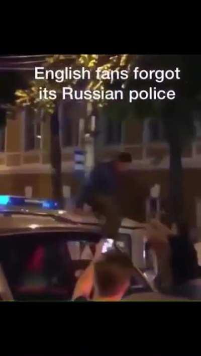 He Should Have Known Russian Police Built Different 