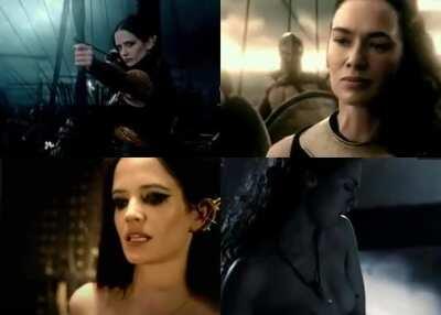 Girls of 300: Eva Green and Lena Headey