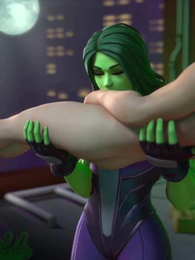 Chyna Hulk Anal Porn Gifs - ðŸ”¥ She-Hulk - Sexercise (DrDabblur) [Marvel] : rule34 || [...