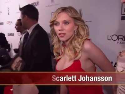 Scarlett Johansson in THAT red dress