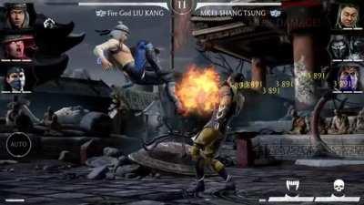 Fire God Liu Kang Gameplay.