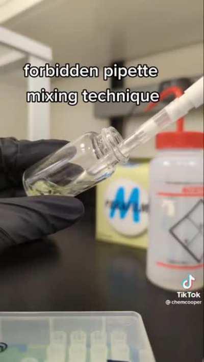 pipette mixing