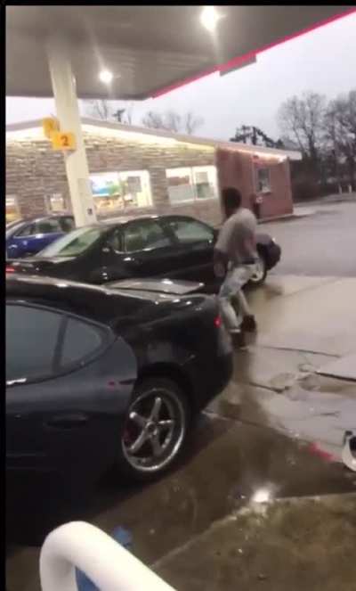 Gas Station Brawl