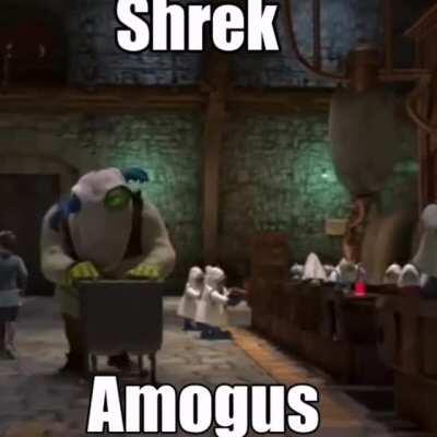 Holy sh*t guys amogus Shrek dlc just dropped 😳😳😳🤪