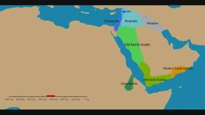 Expansion of Semitic Languages Credit: Ancient Semitic