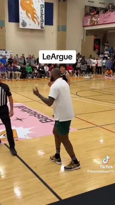 Lebron James highlights coaching his sonâs basketball team