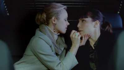 Rachel McAdams (Christine) &amp;amp; Noomi Rapace (Isabelle) lesbian kiss in Passion (2012)