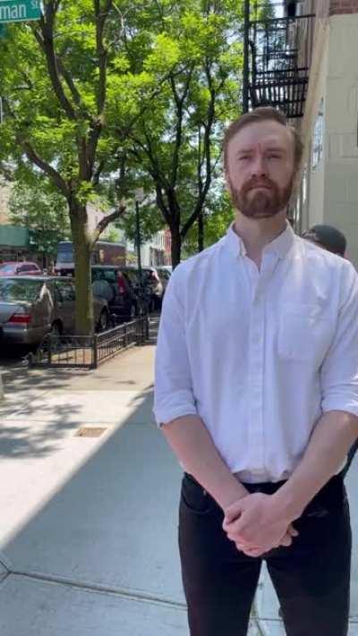 German Crosses the Street In the U.S.