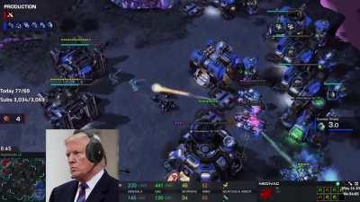 US presidents play Starcraft 1v1