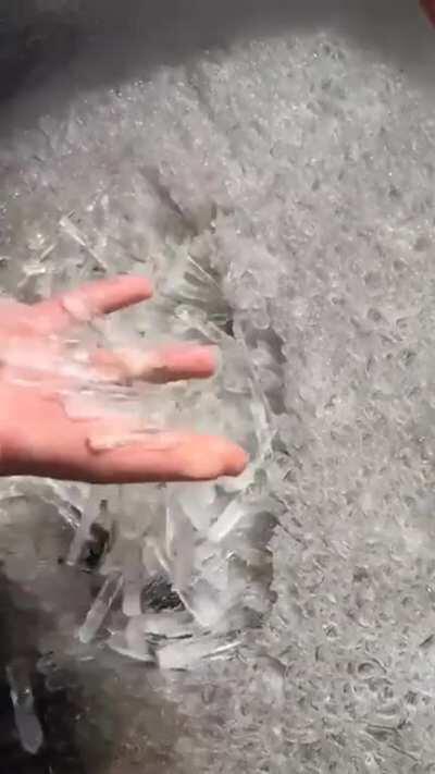 Satisfying Ice Crystals