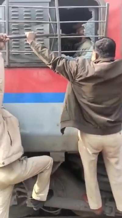 It's freaking wild in India. Dude got his ticket and a seat in a train and didnt do anything crazy but these trains are out to get you. It's unbelievable. NSFW NSFL 