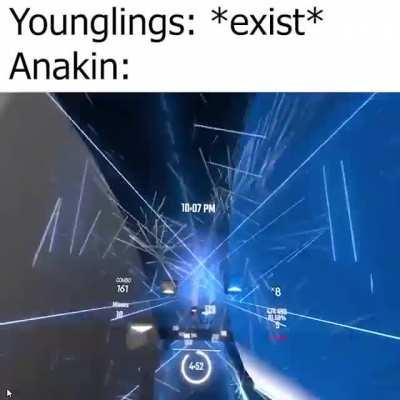 Anakin VS the younglings be like