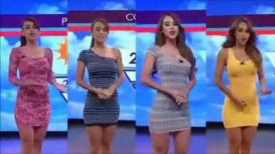 This Mexican weather lady turns left exactly the same way each day