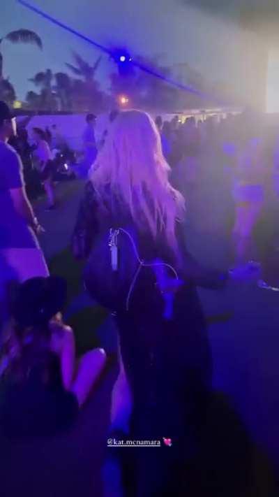 Dancing at Coachella